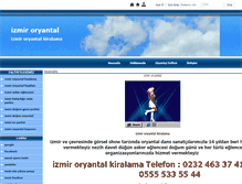 Tablet Screenshot of izmiroryantal.com